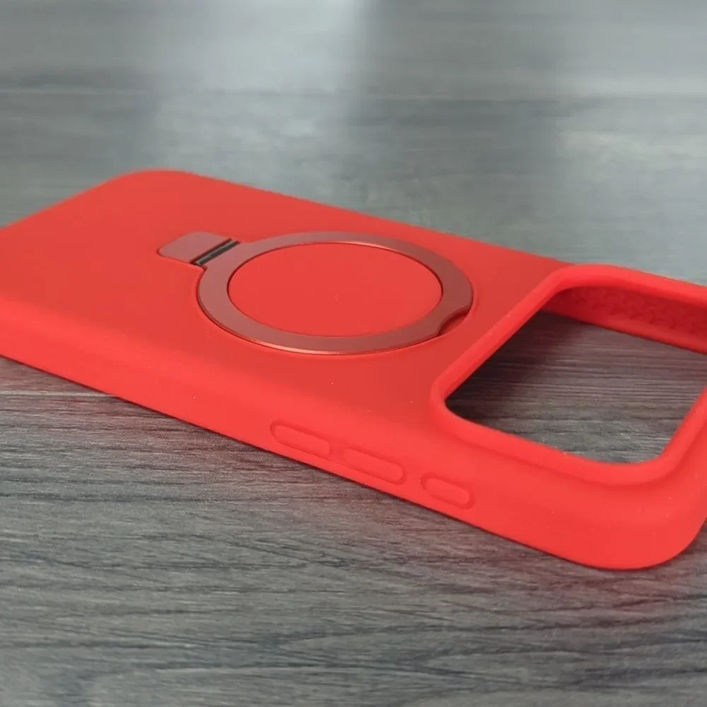 iPhone 17 Pro Max Red Stand Case